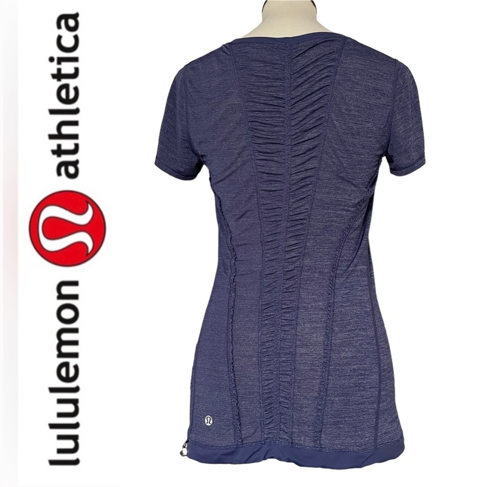 Lululemon Adiustable Waist Top‎ With Ruched Back